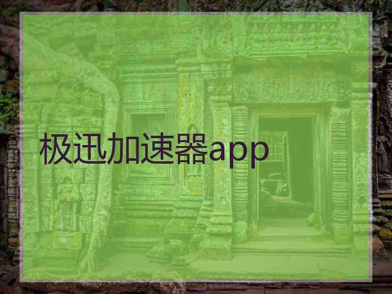 极迅加速器app