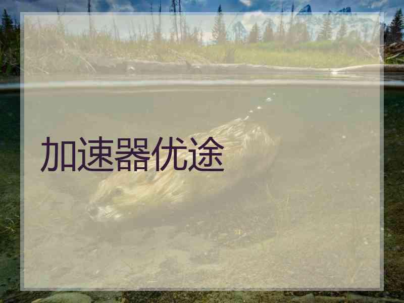 加速器优途